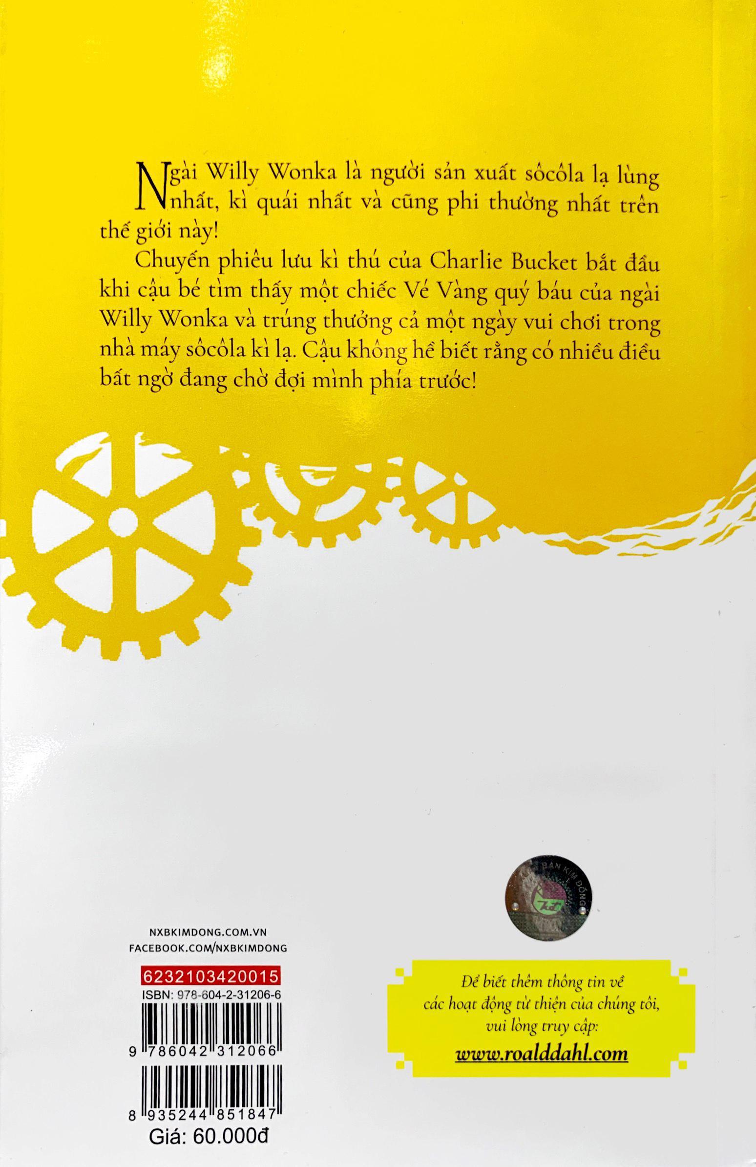 Charlie Và Nhà Máy Sô Cô La (Tái Bản 2021)