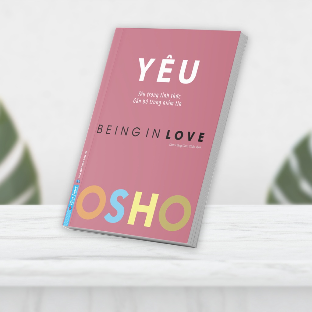 Sách - Combo OSHO Cảm Xúc + OSHO Yêu + OSHO Hiểu ( 3 Cuốn)- First News