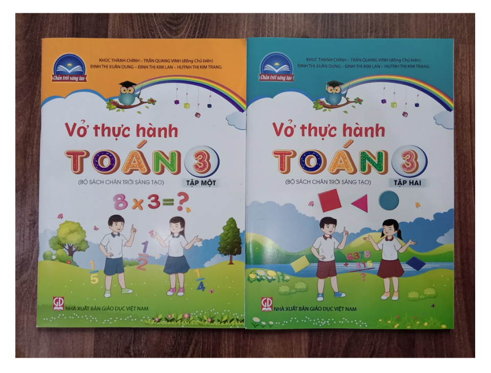 Sách - Vở thực hành Toán 3 - Tập 1 ( Bộ Chân trời sáng tạo )