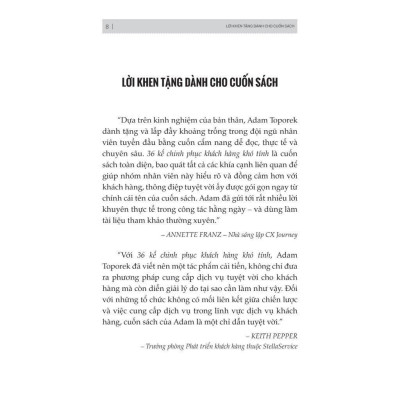 Sách - 36 Kế Chinh Phục Khách Hàng Khó Tính - MCBooks