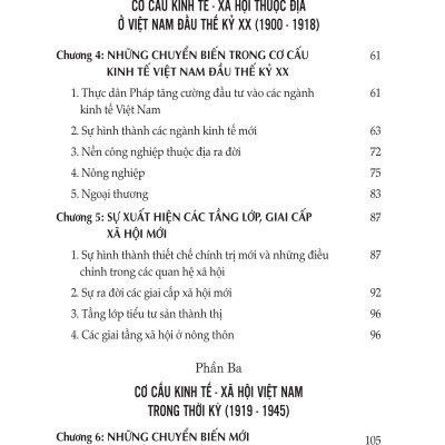 Cơ cấu Kinh Tế Xã Hội Việt Nam Thời Thuộc Địa (1858-1945)