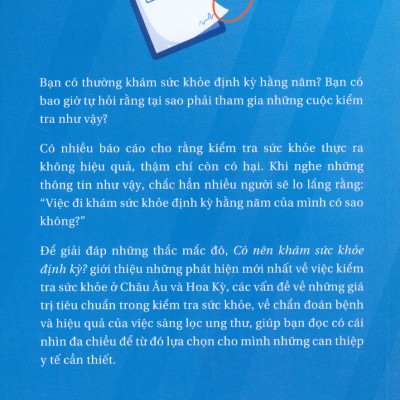 Có Nên Khám Sức Khỏe Định Kỳ?