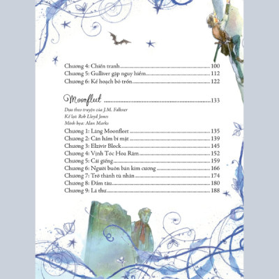 Illustrated Classics - Những cuộc phiêu lưu kỳ thú - Robin Hood, Gulliver du ký, Moonfleet