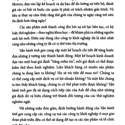 Vận Hành Tinh Gọn
