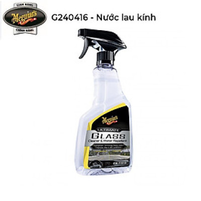 Chai vệ sinh kính tạo hiệu ứng lá sen Meguiar