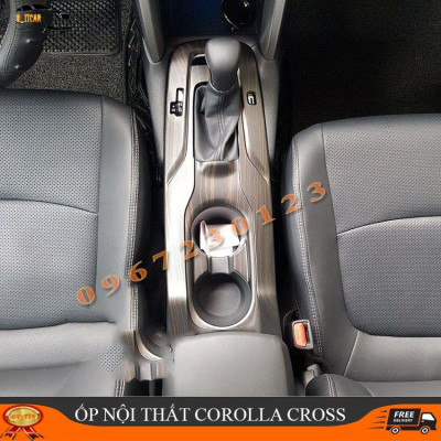 Ốp Trang Trí Nội Thất Toyota Cross Vân Đá