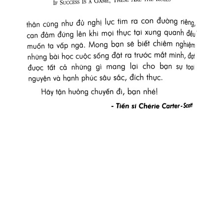 Nếu Thành Công Là Một Cuộc Chơi... (Tái Bản)