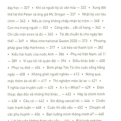Bi Hài Kịch - Sắc Màu Làm Nên Cuộc Sống (Truyện Trào Phúng)
