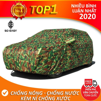 [TOYOTA INNOVA] Bạt phủ xe ô tô 3 lớp thông minh, chất liệu vải dù oxford cao cấp, áo trùm bảo vệ xe 7 chỗ innova 