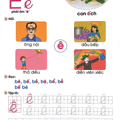 Hành Trang Cho Bé Vào Lớp 1 - Vở Bé Học Tiếng Việt - Dành Cho Trẻ 5- 6- Tuổi - Quyển 1 ( Tái bản )