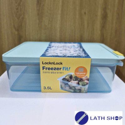 Hộp Nhựa LocknLock Freezer Fit Hàn Quốc Bảo Quản Thực Phẩm, Trữ Đông, Tiết Kiệm Diện Tích- Hàng Chính Hãng