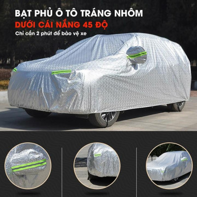 Bạt phủ xe ô tô 7 chỗ Chevrolet Trailblazer chống nóng, chống thấm, chống bụi. Bạt phủ xe Trailblazer