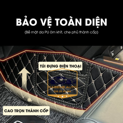 [FORD ECOSPORT] Thảm Trải Sàn, Lót Sàn Ô Tô 5D 6D Thiết Kế Theo Xe FORD ECOSPORT 2019 Chống Nước, Không Mùi - MẪU DIAMOND - Hàng Chính Hãng