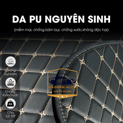 [FORD EVEREST] Thảm Trải Sàn, Lót Sàn Ô Tô 5D 6D Thiết Kế Theo Xe FORD EVEREST 2021 Chống Nước, Không Mùi - MẪU Ô VUÔNG - Hàng Chính Hãng