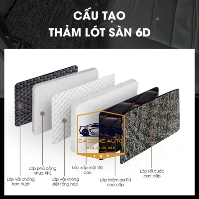 [FORD ECOSPORT] Thảm Trải Sàn, Lót Sàn Ô Tô 5D 6D Thiết Kế Theo Xe FORD ECOSPORT 2019 Chống Nước, Không Mùi - MẪU DIAMOND - Hàng Chính Hãng
