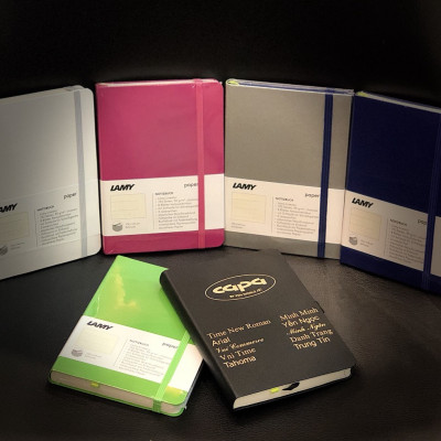 Gift Set Lamy Notebook A6 Softcover Blue + Lamy AL-Star Black - GSA6-AL007