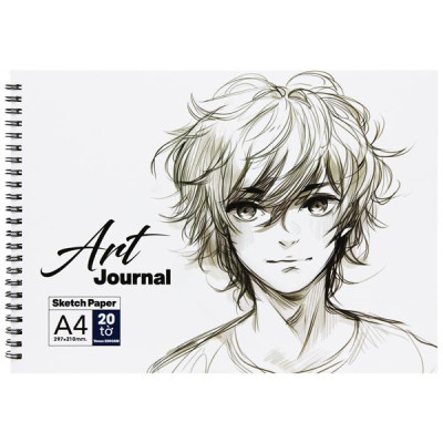 Tập Vẽ Lò Xo Art Journal A4 - 40 Trang 220gsm - The Sun - Manga Boy