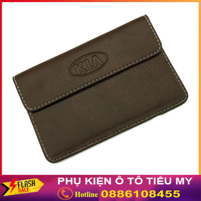 Ví Đựng Giấy Tờ Xe Ô Tô Giấy Đăng Kiểm  Da Pu Cao Cấp Logo HONDA Bền Đẹp, Kích Thước Nhỏ Gọn