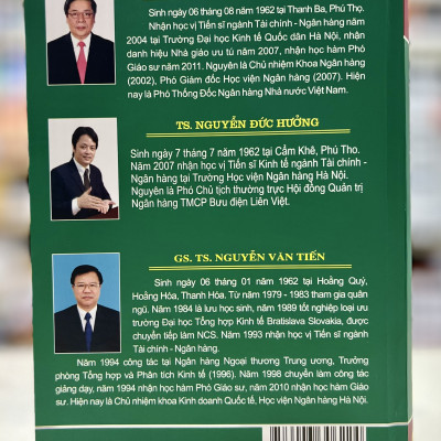 Tiền tệ - ngân hàng & thị trường tài chính Dành cho: Học viên cao học & NCS - Nhà Tài chính - Ngân hàng