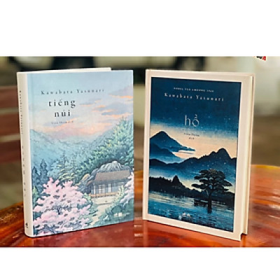 Combo 2Q Tiểu Thuyết (Bìa Cứng) Của Kawabata Yasunari - Tác Giả Đoạt Giải Nobel Văn Học : Hồ + Tiếng Núi _ Nhã Nam