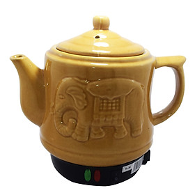 Ấm sắc thuốc Trường An TA36 Vàng - Hàng chính hãng - Gốm sứ cao cấp - Điện gia dụng - Siêu thuốc