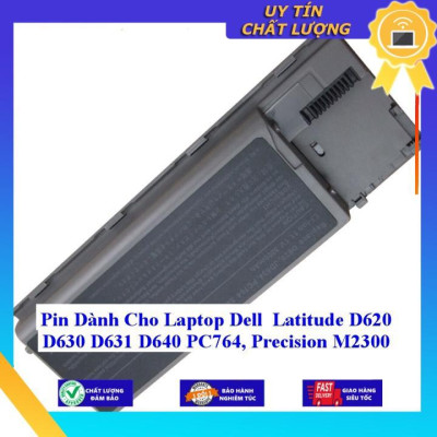 Pin dùng cho Laptop Dell Latitude D620 D630 D631 D640 PC764 Precision M2300 - Hàng Nhập Khẩu MIBAT37