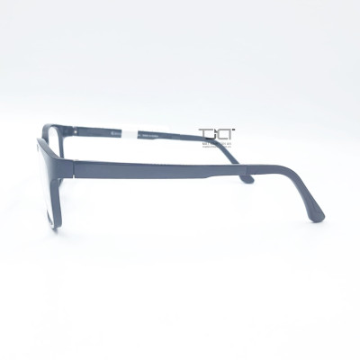 GỌNG KÍNH CẬN NAM NỮ, NHỰA DẺO, PHOM VUÔNG BẦU, CHÍNH HÃNG REGARD RUT22008-BLACK