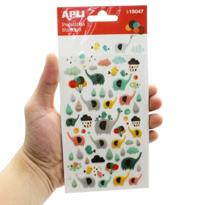 Sticker Hình Con Voi - APLI 15047