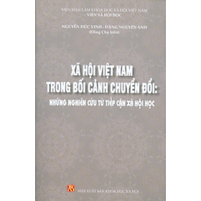 Xã Hội Việt Nam Trong Bối Cảnh Chuyển Đổi - Những Nghiên Cứu Từ Tiếp Cận Xã Hội Khoa Học - Đồng chủ biên: Nguyễn Đức Vinh, Đặng Nguyên Anh
