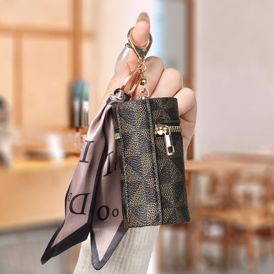Móc khóa cao cấp đa năng  - ví tiền mini  ,móc chìa khóa ,túi đựng son môi  mini ,  tai nghe  da PU đẹp và dễ thương