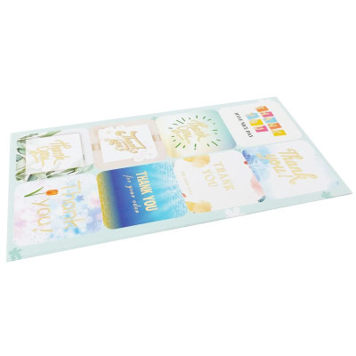 Sticker Cảm Ơn Ánh Kim - Teenage CTE-031 (5 Tờ)