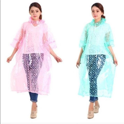 Áo Mưa 1 và 2 Đầu Cánh Dơi Chấm Bi Thời Trang Chất Liệu dẻo mềm - hàng việt