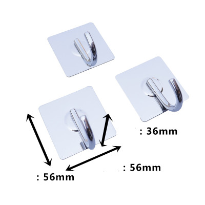 COMBO MÓC DÁN TƯỜNG INOX 304 CAO CẤP – KHÔNG CẦN KHOAN, CHỐNG GỈ, CHỊU LỰC CỰC TỐT