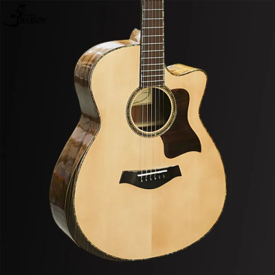 Đàn guitar acoustic DT700 Duy Guitar Store thùng đàn gỗ điệp gỗ còng cho chất âm thanh tốt sử dụng lâu dài cần đàn cẩn xà cừ tinh xảo