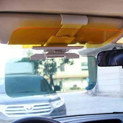 Kính Chống Lóa Ô Tô 2 Trong 1 – Chống Chói Đèn Xe Ban Đêm, Chống Nắng Ban Ngày
