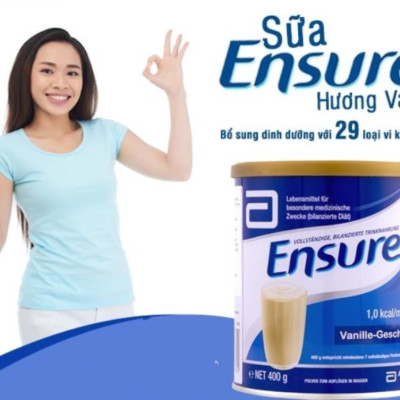 Ensure Đức cho người lớn tuổi Ensure Vanille-Geschmask giúp hồi phục sức khỏe cho người gầy, suy dinh dưỡng - QuaTangMe Extaste