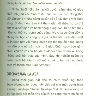 Sống Như Một Super Woman - Chiến Lược Cân Bằng Cuộc Sống Và Hạnh Phúc Trọn Vẹn - TS. Jaime Kulaga; Quốc Đạt dịch