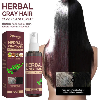 Tinh Chất Dầu Dưỡng Thảo Dược Xịt Đen Tóc Vĩnh Viễn – Giải Pháp Phục Hồi Tóc Bạc Tại Nhà Hiệu Quả