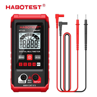 HÀNG NHẬT: Đồng Hồ Vạn Năng Kỹ ThuậtSố Mini Thông Minh HT123 - Điện Áp AC/DC Tự Động