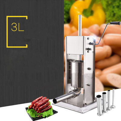 Máy Đùn Xúc Xích Quay Tay ABG SF-3L - Máy Nhồi Lạc Xưởng Quay Tay, Đùn Xúc Xích Quay Tay, Ứng Dụng trong Lĩnh Vực Dân Dụng -Hàng Chính Hãng.