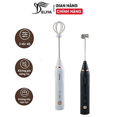 Máy đánh trứng, tạo bọt sữa cafe SOKANY thiết kế cầm tay cỡ nhỏ tiện dụng cho gia đình - SK201A - HÀNG CHÍNH HÃNG