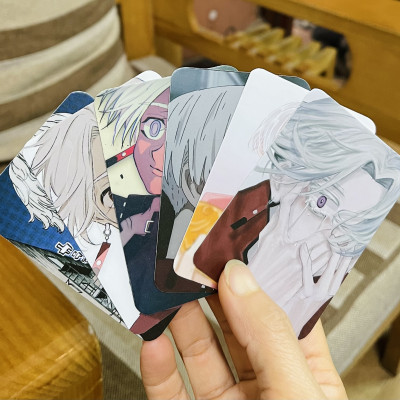 Card bo góc Takashi Mitsuya Tokyo Revenger 6 ảnh khác nhau/ Thẻ card Takashi Mitsuya anime Tokyo Revengers