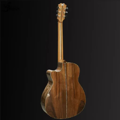 Đàn guitar acoustic DT700 Duy Guitar Store thùng đàn gỗ điệp gỗ còng cho chất âm thanh tốt sử dụng lâu dài cần đàn cẩn xà cừ tinh xảo