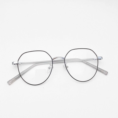 Kính vintage Kim loại Hàn Quốc gọng lõi cốt cao cấp -KL6833