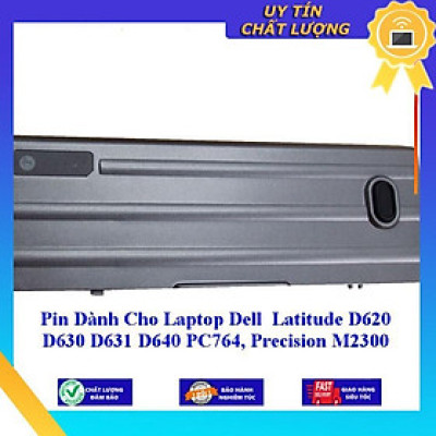 Pin dùng cho Laptop Dell Latitude D620 D630 D631 D640 PC764 Precision M2300 - Hàng Nhập Khẩu MIBAT37