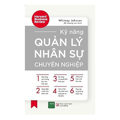 Sách - Kỹ Năng Quản Lý Nhân Sự Chuyên Nghiệp