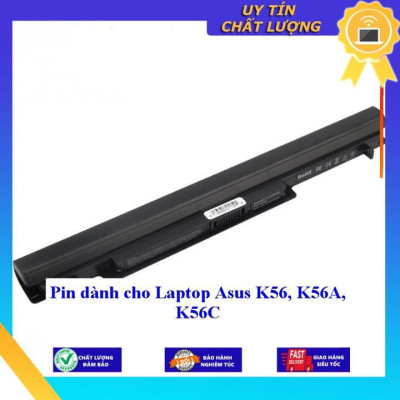 Pin dùng cho Laptop Asus K56 K56A K56C - Hàng Nhập Khẩu MIBAT407