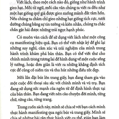 Manifesting 101 - "Viết Nên Cuộc Đời Như Ý" - LL