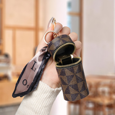 Móc khóa cao cấp đa năng - ví tiền mini ,móc chìa khóa ,túi đựng son môi mini , tai nghe da PU đẹp và dễ thương
