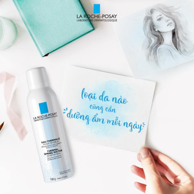 Xịt Khoáng Làm Dịu Và Bảo Vệ Da La Roche-Posay Thermal Spring Water (300ml) - TẶNG MÓC KHÓA